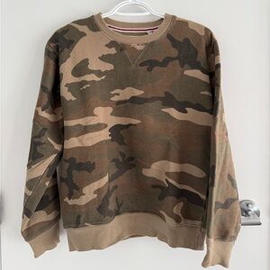 Aritzia TNA Camouflage Sweater